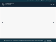 Tablet Screenshot of nordicms.com